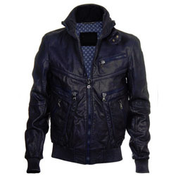 Manufacturers Exporters and Wholesale Suppliers of Leather Zipper Jacket Delhi Delhi